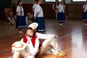 Vystoupení folklorního souboru